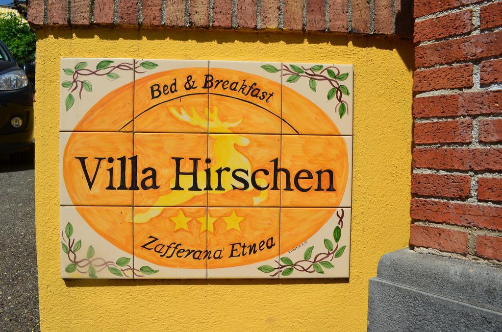 Villa Hirschen Zafferana Etnea Eksteriør billede